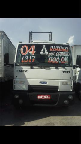 Caminhão Ford Cargo  poli guindaste ano  - Caminhões, ônibus e vans - Campo Grande, Rio de Janeiro