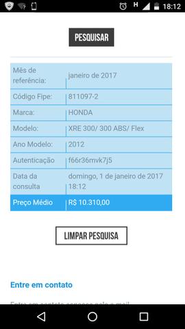 Honda Xre  - Motos - Mutondo, São Gonçalo