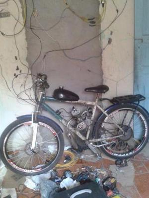Bicicleta motoriza e completa com amortecedor -  - Motos - Chacrinha, Nova Iguaçu | OLX