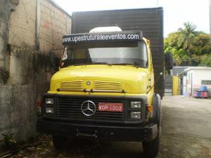 Caminhao mb  amarelo truk bau - Caminhões, ônibus e vans - Encantado, Rio de Janeiro | OLX