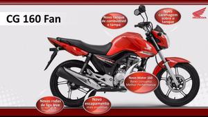 Honda Cg Fan 160 ESDI,  - Motos - Jardim Vila Rica Tiradentes, Volta Redonda | OLX