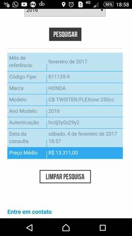 Vendo cb250 twister,  - Motos - Muqueca, Barra do Piraí | OLX