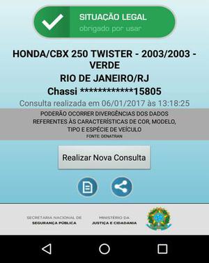 Twister d leilão com todas as notas,  - Motos - Parque Corrientes, Campos Dos Goytacazes | OLX