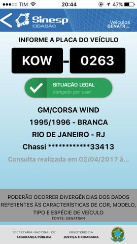 Corsa Wind  - Carros - Vila Meriti, Duque de Caxias | OLX