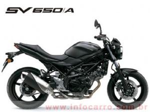 Suzuki SV 650 A P Preto Gasolina