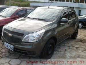 Chevrolet Agile 1.4 MPFI LT 8V FLEX 4P MANUAL P Verde