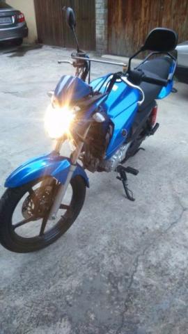 Yamaha Fazer 150 azul  apenas km rodados,  - Motos - Colubande, São Gonçalo | OLX