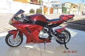 Mini moto 2 tempos 49cc partida eletrica - Usada valor R  - Vermelha,  - Motos - Parque Vicente Gonçalves Dias, Campos Dos Goytacazes | OLX