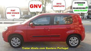 Fiat Uno Vivace 1.0 +GNV+completo+flex+ vistoriado+unico dono=0km ac trocaa,  - Carros - Taquara, Rio de Janeiro | OLX