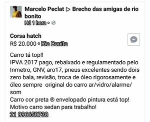 Corsa cara de montana,  - Carros - Tanguá, Rio de Janeiro | OLX