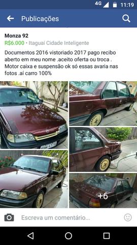 VENDO Monza  - Carros - Pc Seca, Rio de Janeiro | OLX