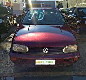 VOLKSWAGEN GOLF 1.8 GL - VINHO - 