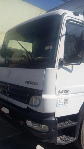 Atego Mercedes  ano x2 Baú Toco - Caminhões, ônibus e vans - Freguesia, Rio de Janeiro | OLX