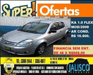 FORD KA 1.0 FLEX - PRATA - 