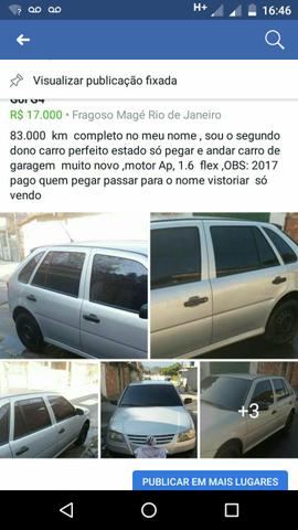 Vendo GOL G4 flex,  - Carros - Piabetá, Magé, Rio de Janeiro | OLX