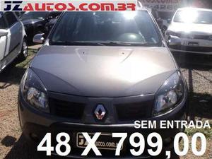 Sem Entrada Renault Sandero 1.6 Stepway 16v Flex 4p Manual