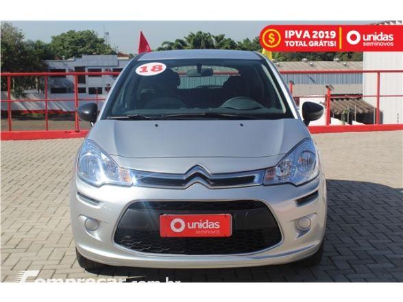 C3 1.2 PURE TECH ORIGINE - CITROEN -  - BICOMBUSTÍVEL -