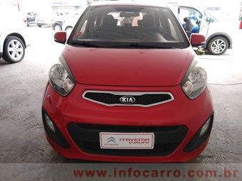 Kia Picanto EX V MT FLEX 4 PT. P Vermelho Flex