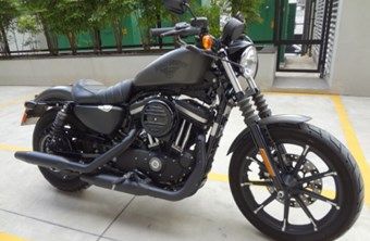 Harley davidson Sportster XL 883 IRON P Cinza Gasolina