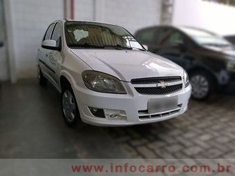 Chevrolet Celta 1.0 MPFI LT 8V FLEX 4P MANUAL P Branco