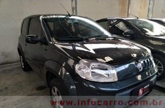 Fiat Uno 1.0 4P FLEX VIVACE P Cinza Flex