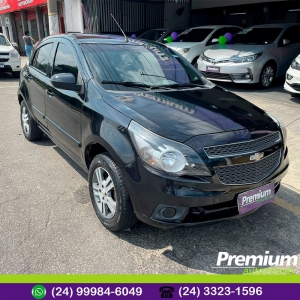 CHEVROLET AGILE LTZ 1.4 FLEX - PRETO - 